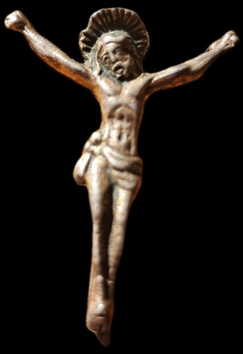 1800s Fine Antique Religious European Spanish Cross Necklace Set Museum Quality - Picture 9 of 23