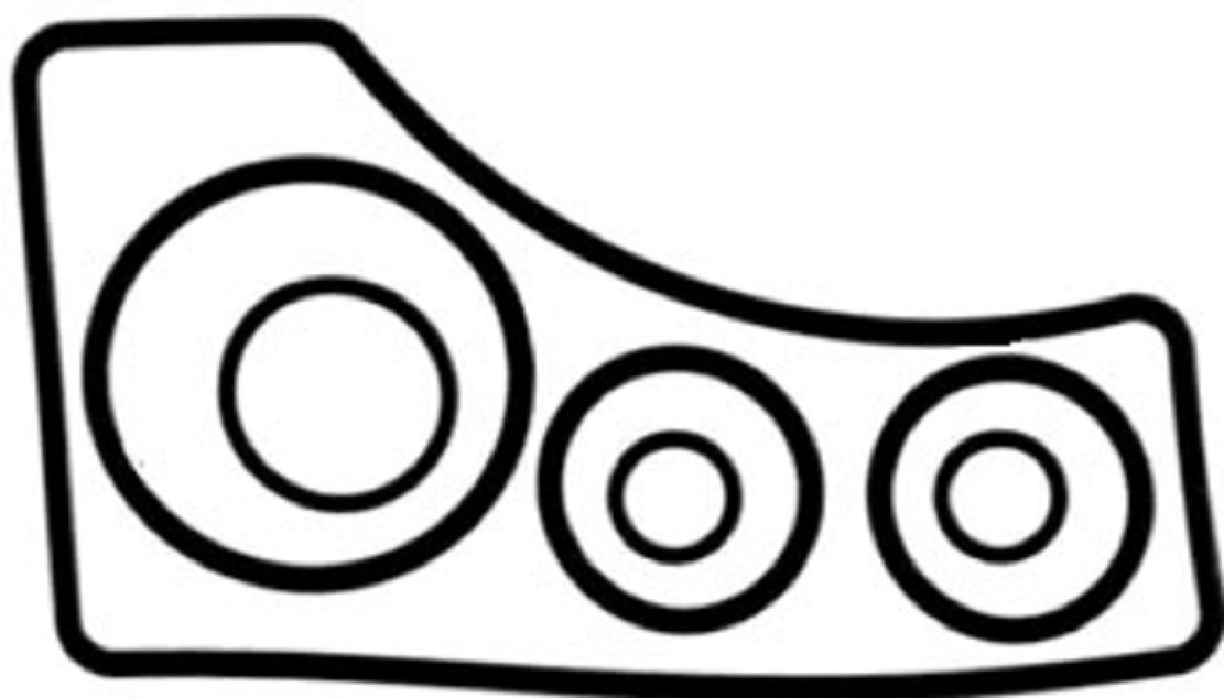 マーリノス専用 WSM Mercruiser Bravo Outdrive Mounting Gasket Set - 446-505