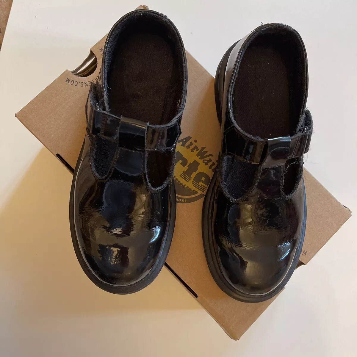 Black patent dm shoes new arrivals