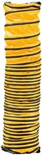 Allegro Industries 9500-15 Ducting, 15' Length, 8" Diameter, Black/Yellow