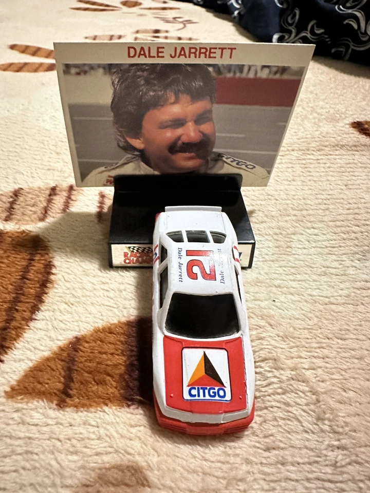 Coche NASCAR Citgo Ford Thunderbird 1/64 vintage © 1991 Dale Jarrett #21 Foto 2 de 4