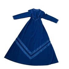 RARE Vintage Vassarette Velour Fleece Robe Full Flare "Underneath it All" Sz 9