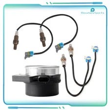 For 2002 GMC Sierra 1500 2500 4pcs Oxygen o2 02 Sensor + Mass Airflow MAF Sensor