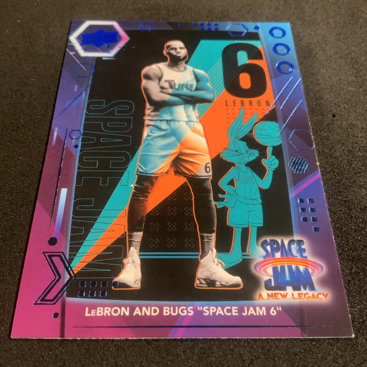 2021 Upper Deck Space Jam A New Legacy Base #46 LeBron and Bugs