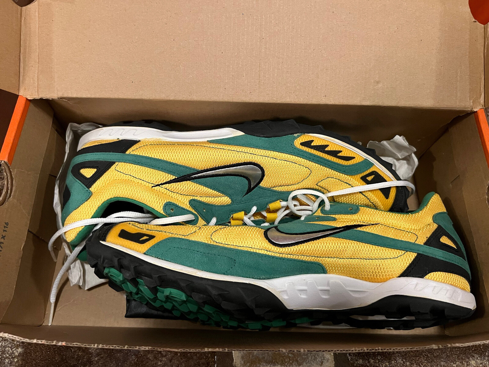 NEW Nike Zoom Victory Waffle 5 XC B Cross Country Mens 12 Running Shoes Green eBay