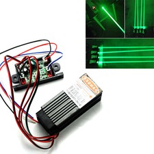Industrial 532nm Green Dot Laser Module with TTL&Fan Cool 30x30x82mm