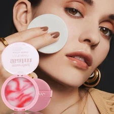 ~Non Powdered Powder Matte Concealer Makeup Setting Powder with Powder Puffя