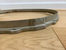 LEEDY 30s 40s Vtg 16" 10-lug Double Flanged Snare Drum Rim Hoop Counterhoop Part