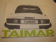 TVR Taimar Brochure - Vintage