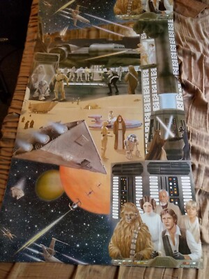 Star Wars ''A New Hope'' Vinyl Wallpaper, full & partial rolls