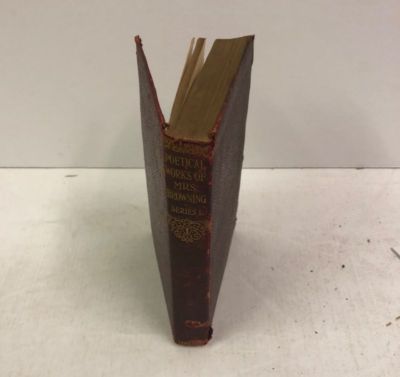 Poetical Works Of Mrs Browning(Series I Hardback Book)Mrs Browning-C-Acceptable