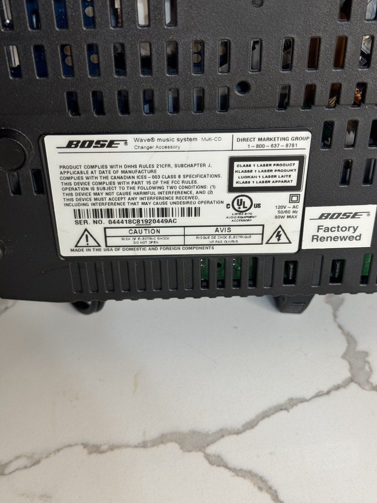 3 Disc MultiCD Changer for Bose Wave Radio CD Player Music System