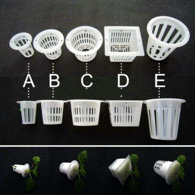 Hydroponische Besiedlung Mesh Pot Net Cup Basket Hydroponische Aeroponische Bepf