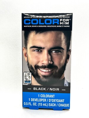 Tinte para Canas Del Cabello Tinte para Barba y Bigote For Him