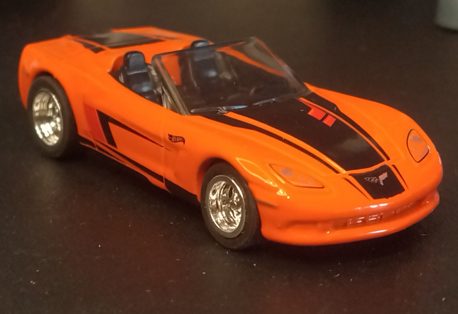 Hot Wheels Corvette C6 Custom Wheels Swap-image