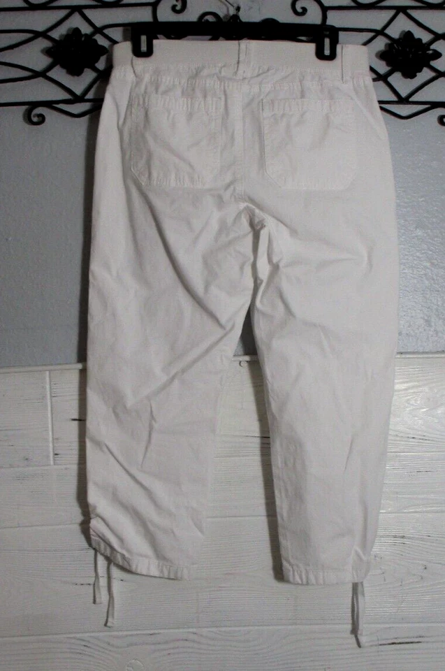 Pantalones cortos Style & Co talla 4 bolsillos blancos Foto 2 de 4