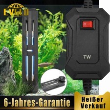 7W UV Klärer Aquarium 220V UV Licht Sterilisator für Aquarium mit Saugnapf  DE