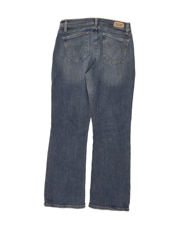 Женские джинсы LEVI'S 529 Curvy Bootcut размер США 8 средние W30 L28 синий хлопок DI54 - Изображение 2 из 3