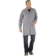 Arbeitskittel Berufsmantel Meisterkittel Werkstattkittel Grau 
