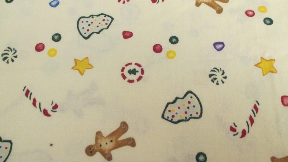 DAISY KINGDOM "COOKIES&CANDY" Invierno Navidad Vacaciones Tela de Algodón BTYx 44 Foto 2 de 4