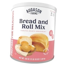  Bread and Roll Mix Can, Emergency Food 58 Ounce (Pack of 1) Honey White Bread