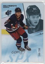 2022-23 SPx 208/299 Cole Perfetti #39 0c3