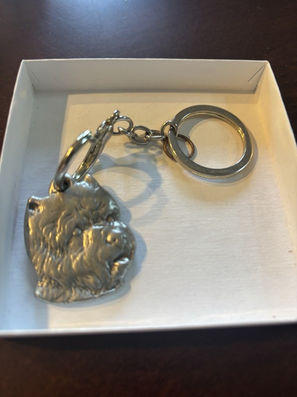Westie Key Chain “I Love My West Highland White Terrier” Rawcliffe Pewter