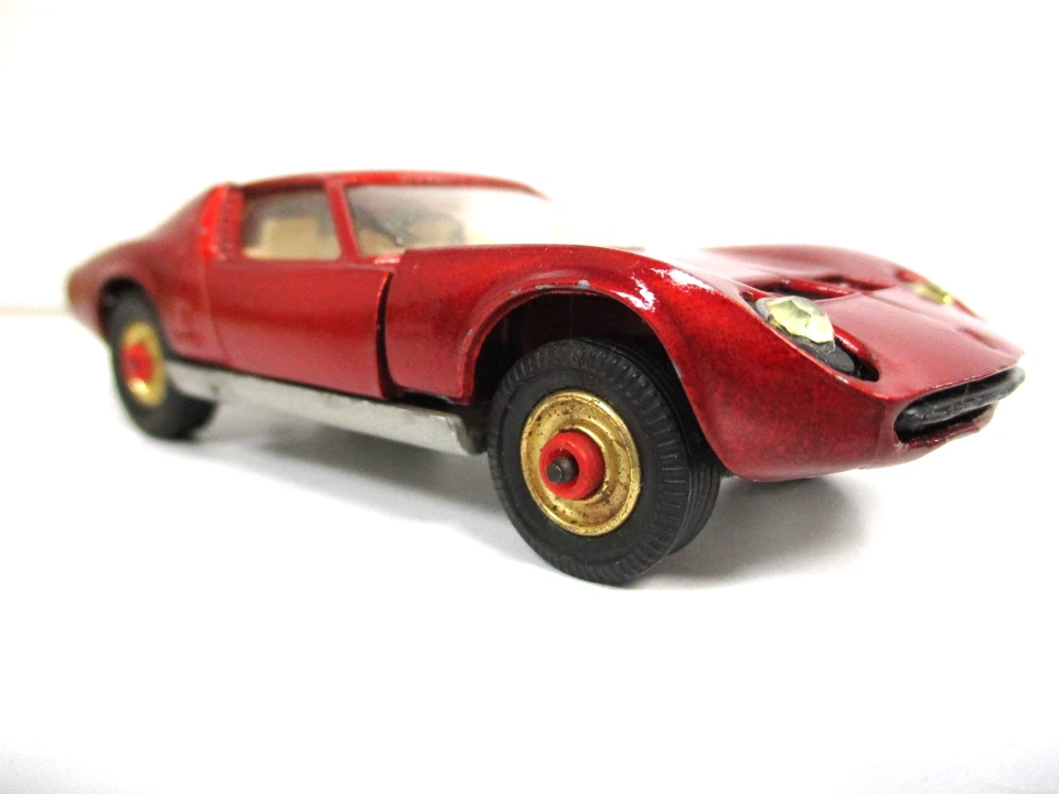 CORGI TOYS - WHIZZWHEELS - LAMBORGHINI MIURA P400 GT (MAROON) - BOX - Image 3 of 4