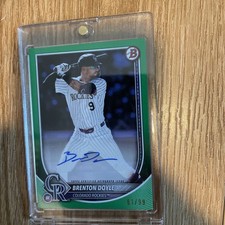 2025 Bowman - Paper Rookies and Veterans Retail Autographs Brenton Doyle #PRV-BD