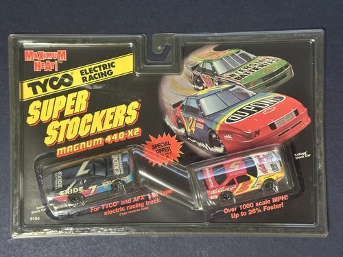 Tyco Magnum 440-X2 Twin Pack 9104 Super Stokers Extide Batteries 7 Kellogg's 5