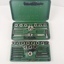 Vintage Ace Super Set No. 312 Tap Die Set Cal-van Jackson Usa Missing Pieces Vintage Ace Super Set No. 312 Tap Die Set Cal-van Jackson Usa Missing Pieces