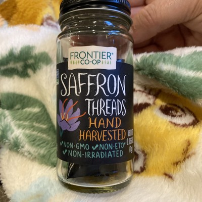 Frontier Co-Op Saffron Threads .036 oz Jar