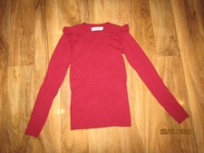 Cefinn Women's Jumper XS red ruffle details