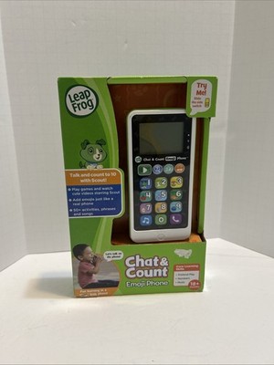 LeapFrog Chat & Count Emoji Phone 18+ Months Interactive Learning Toy