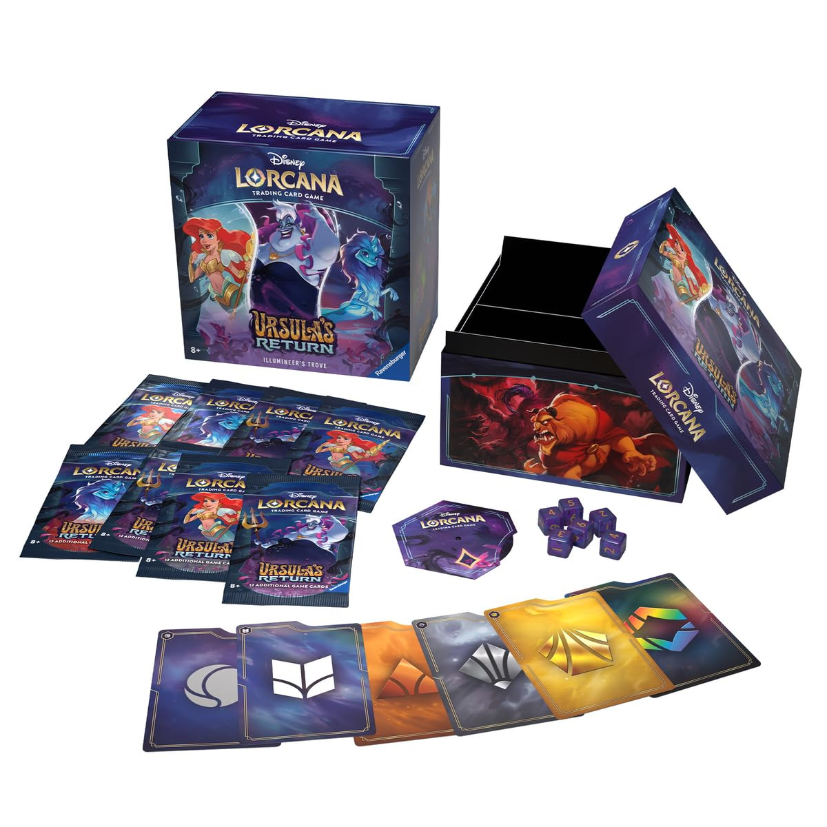 Disney Lorcana Illumineer s Trove Collectible Card Storage and