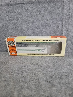 #ad HO Con Cor Burlington Northern trailer set in original box $11.99