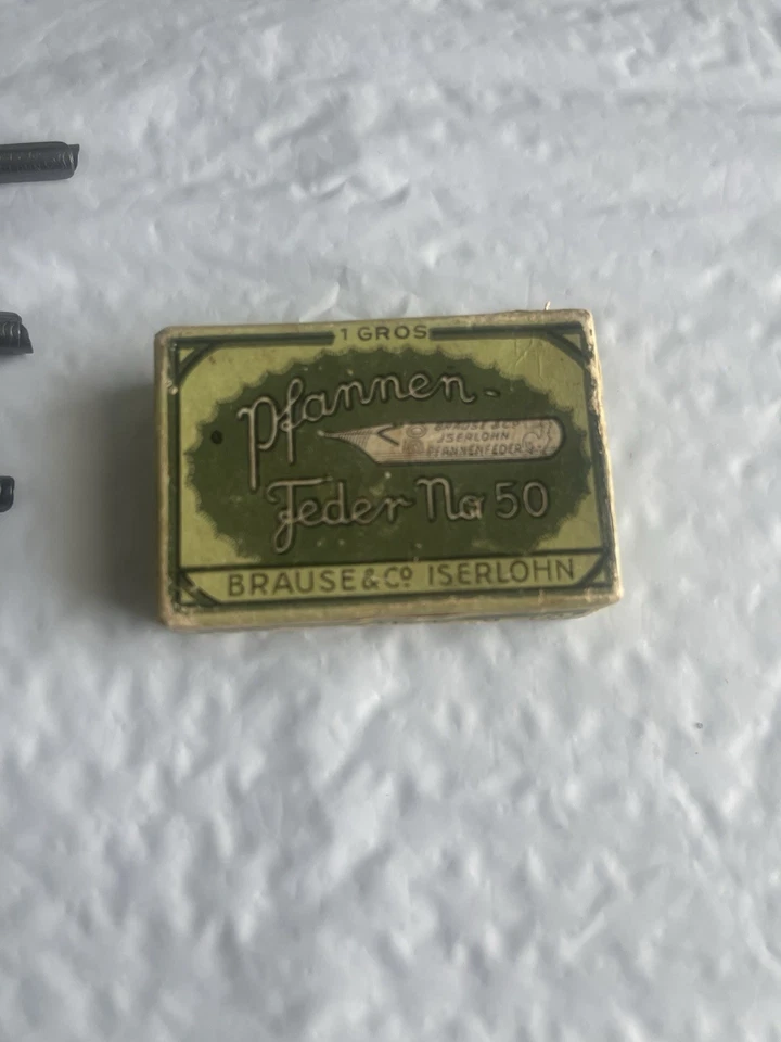 Лот из 115 Brause & Co. Jserlohn #50 nibs и 14 Cito Fein nibs - Изображение 2 из 4