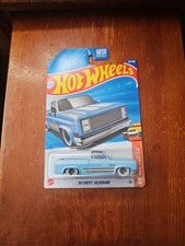 Hot Wheels '83 Chevy Silverado Sky Blue - HW Hot Trucks 157/250 9/10 2025