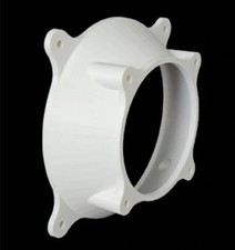 Custom PC Fan Mount Adapter Flange for 80, 92, 120, 140, 180mm White Black Pink