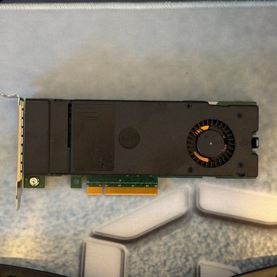 Dell Dual M.2 PCIe Gen4 x4 NVMe SSD Adapter Card Dell P/N: 0FM1CF Tested Working