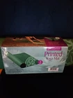Lotus yoga mat new printed green