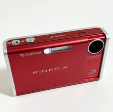  EXCELLENT FUJIFILM FINEPIX Z1 Red Compact Digital Camera w/Battery From JAPAN