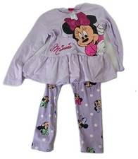 Disney Minnie Mouse 2-Piece Outfit Purple NWT SIZE: 5/6 Girls S10