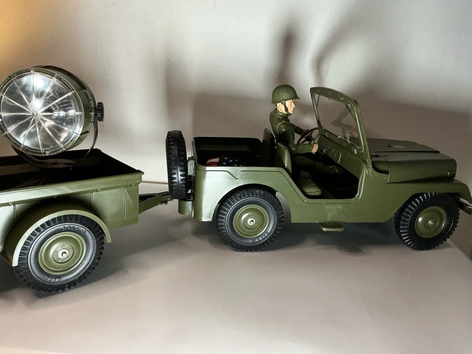 MARX TOYS 1:6 JEEP VINTAGE EJÉRCITO M38A1 Foto 4 de 4