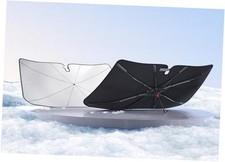  Updated Version Car Windshield Sun Shade, Small  53 29  Sliver / Black