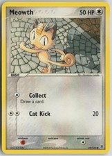 Meowth 69/112 Common FireRed & LeafGreen Pokemon Moderately Played on eBay