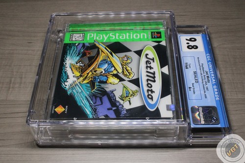 CGC 9.8 A++ - Jet Moto [Greatest Hits] PlayStation 1, PS1 1997 NEW! - Picture 3 of 7
