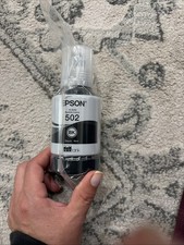 EPSON 502 Ink Bottle Exp 2026 - 1 Single Pack ( 127ml ) Black Sealed