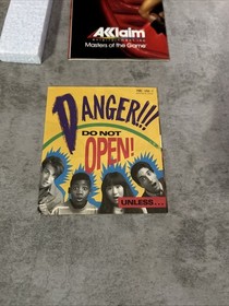 Swords and Serpents (Nintendo NES, 1990) Complete CIB Box Manual Poster Insert