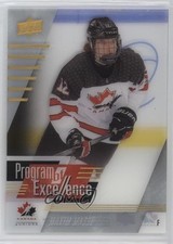 2024 Team Canada Juniors Program of Excellence Clear Cut Maxim Masse #126 1tb6